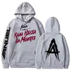 Rapper Loose Pullover Casual Hooded Tops