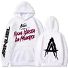 Rapper Loose Pullover Casual Hooded Tops